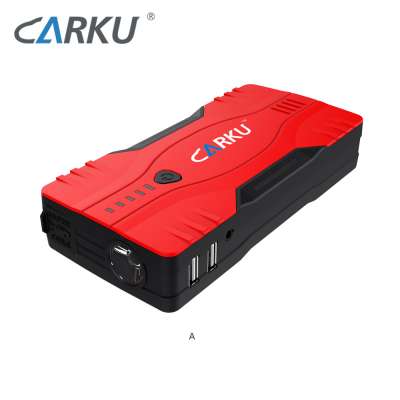 CARKU  New arrival 12000mAh/44.4wh mini car jump starter with Dual USB ports for phone