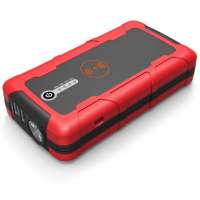 Carku 500A Peak current temperature controlled car jump starter with power bank 10000mah