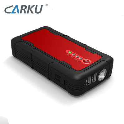 CARKU New Vehicle Emergency Tools power car starter power bank 13000mah with Dual Quick Charge 5V/2.4A,9V/2A,12V/1.5A